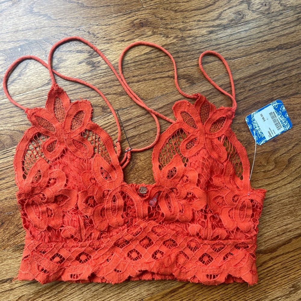 Free people burnt orange bralette